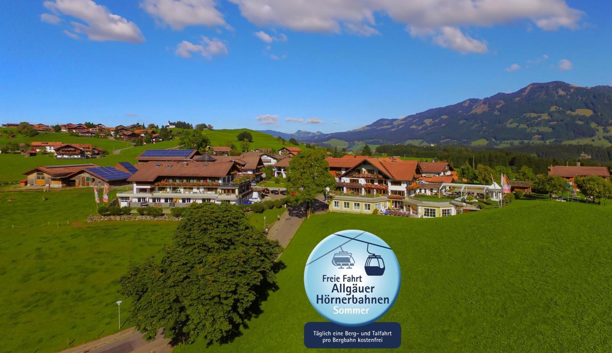 Wohlfühlhotel Berwanger Hof Obermaiselstein Exterior foto